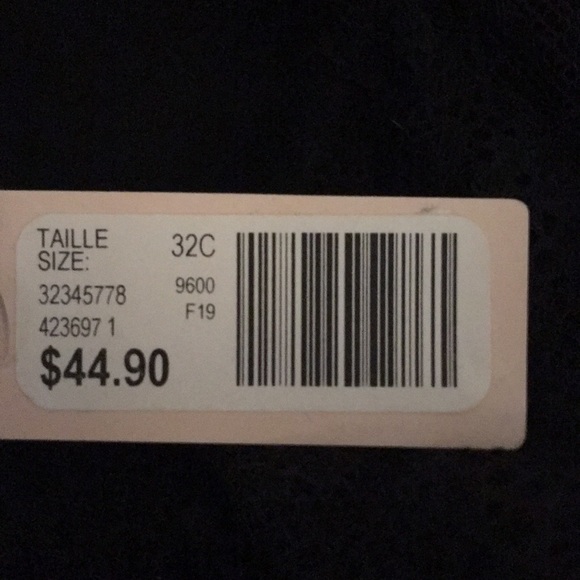 New With Tags Reitmans Black Bra - Picture 9 of 10